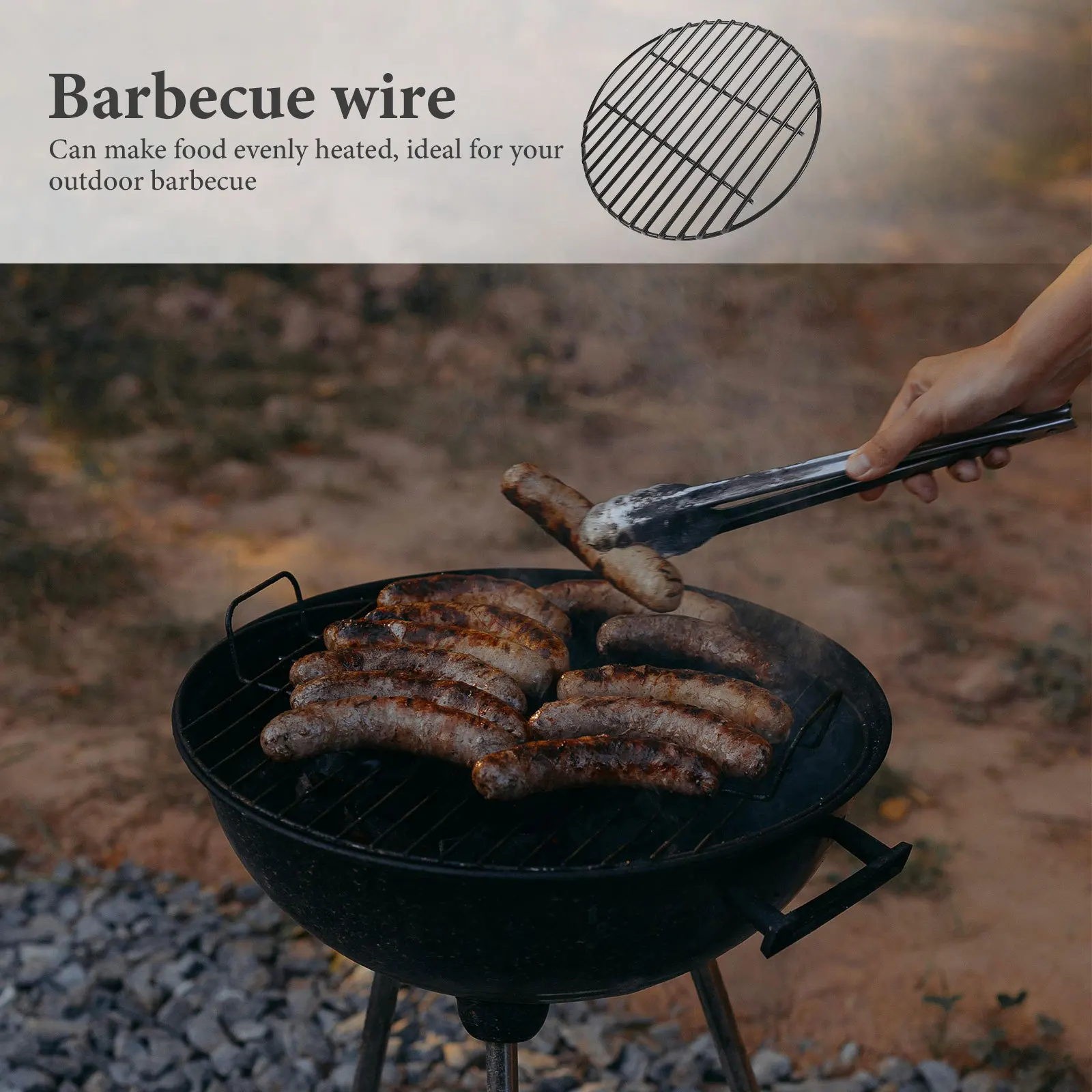 Round Grill Grate Enamel Barbecue Mesh Outdoor Bbq Grilling Mat Cooking Grid Grates Picnic Camping Cooking Grid Grates
Round Grill Grate Enamel Barbecue Mesh Outdoor Bbq Grilling Mat Cooking Grid Grates Picnic Camping Cooking Grid Grates