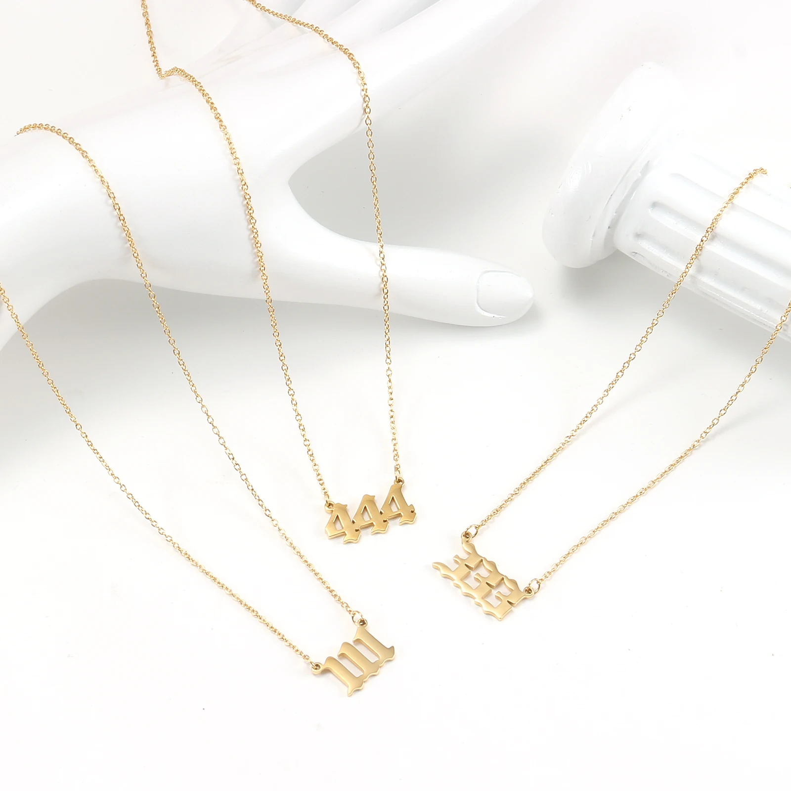 Fashion Number Necklace for Women Dainty Gold Plated Number Necklace Numerology Jewelry Gifts for Women
Fashion Number Necklace for Women Dainty Gold Plated Number Necklace Numerology Jewelry Gifts for Women