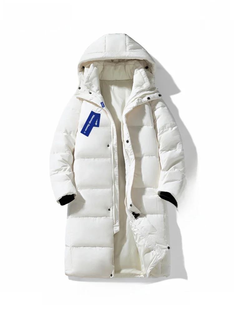 Wassup Dozen Men's Mid-Length down Jaet Thiened Casual Youth Faion Winter Coat Warm Windproof Zipper Closure Hooded
Wassup Dozen Men's Mid-Length down Jaet Thiened Casual Youth Faion Winter Coat Warm Windproof Zipper Closure Hooded