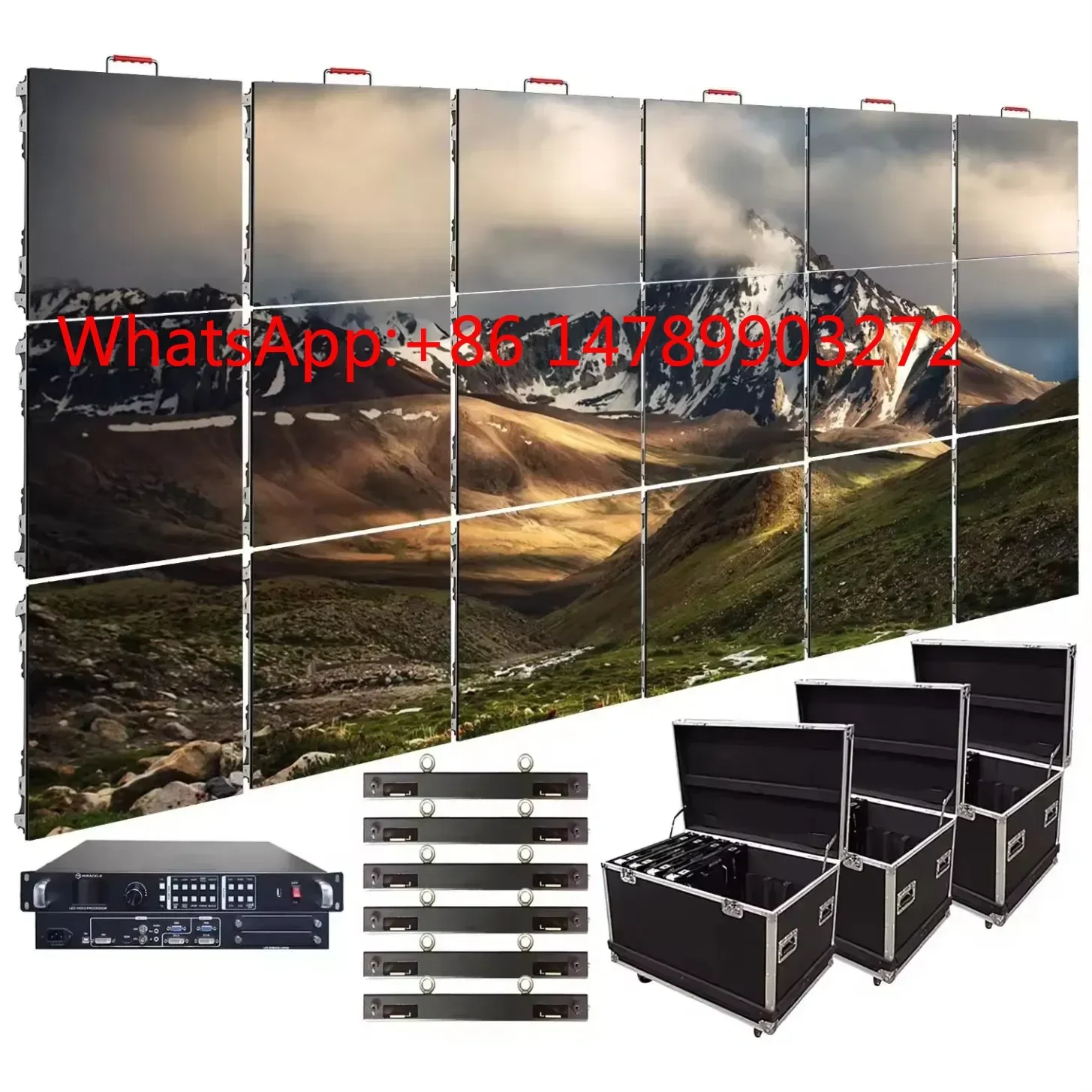 P2.976 P3.91 P4.81 3840Hz LED Stage Screen Indoor Outdoor Concert Exhibition Display
P2.976 P3.91 P4.81 3840Hz LED Stage Screen Indoor Outdoor Concert Exhibition Display