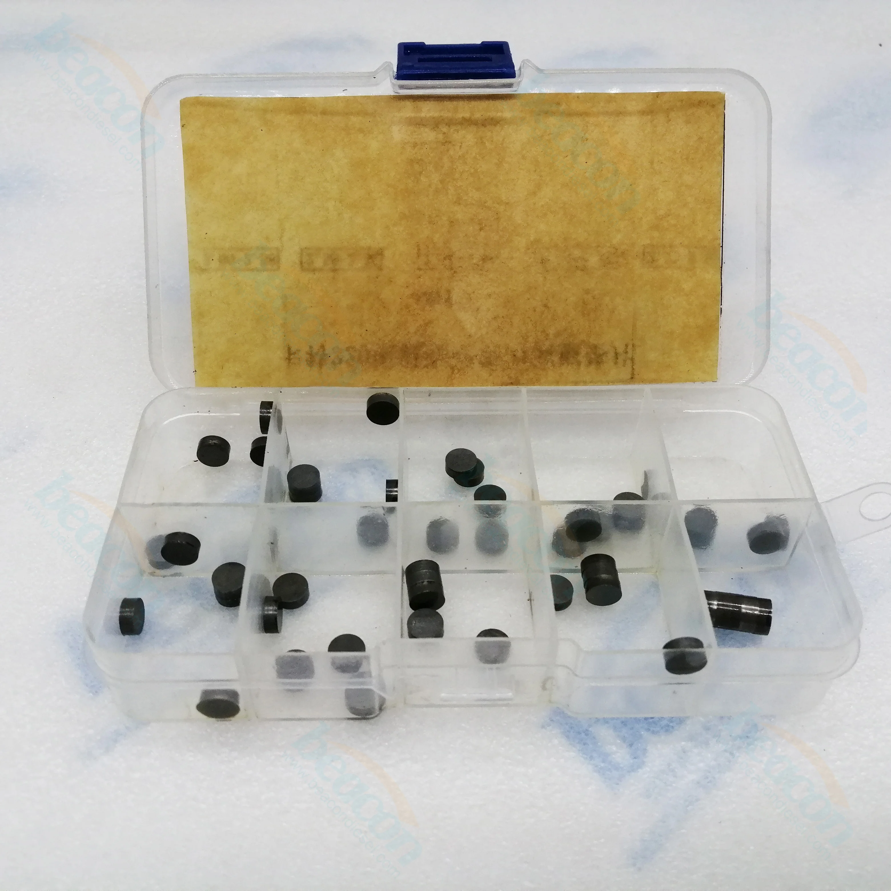 50pcs/box Solenoid Valve Spring Adjust Washer Shim Thickness 2.20-2.40mm Accuracy 0.02mm for 320D Fuel Injector Gasket
50pcs/box Solenoid Valve Spring Adjust Washer Shim Thickness 2.20-2.40mm Accuracy 0.02mm for 320D Fuel Injector Gasket