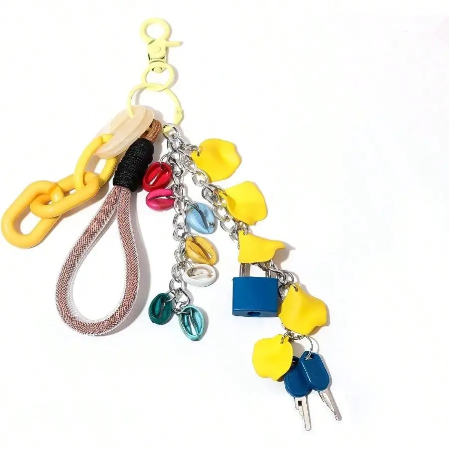 Braided Rope Keychain & Tote Bag Charm, Cute Handbag Purse Accessory Designer Jewelry Gift for Women
Braided Rope Keychain & Tote Bag Charm, Cute Handbag Purse Accessory Designer Jewelry Gift for Women