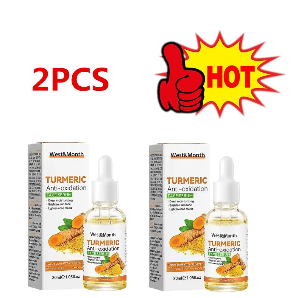 2X Turmeric Facial Essence Can Lighten Spots Acne Marks Moisturize Brighten And Moisturize Skin Turmeric Anti-oxidation Essence
2X Turmeric Facial Essence Can Lighten Spots Acne Marks Moisturize Brighten And Moisturize Skin Turmeric Anti-oxidation Essence