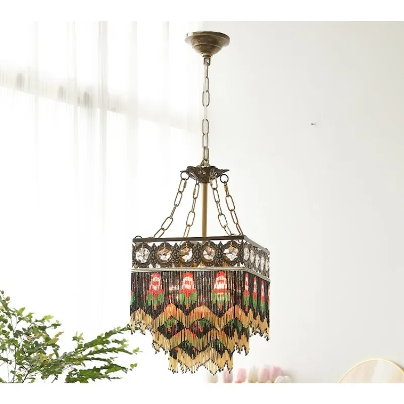 Dining Room Bedroom Chandelier All Copper French High-end Design Rose Lighting
Dining Room Bedroom Chandelier All Copper French High-end Design Rose Lighting