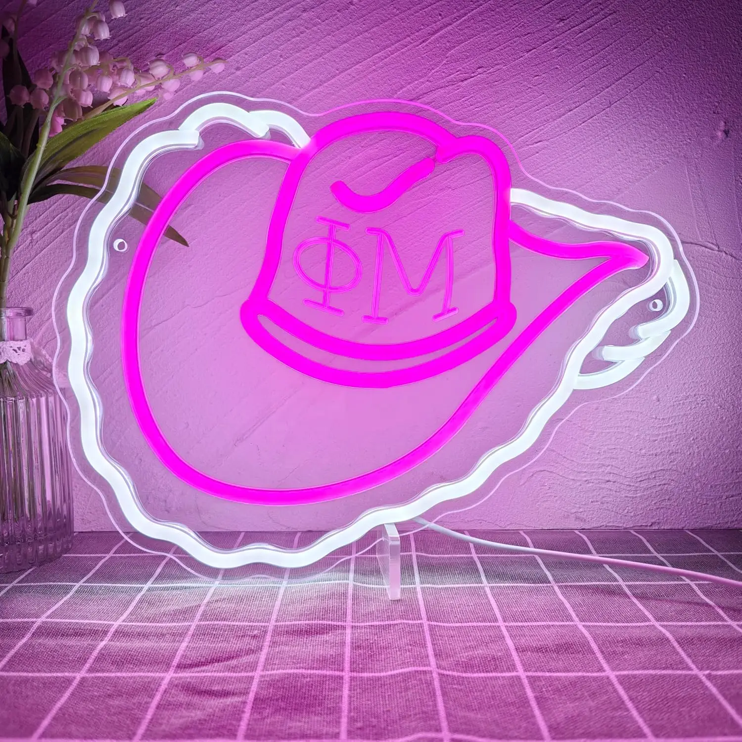Sorority Cowgirl Hat Неоновая вывеска USB Led Light для колледжа Sorority Party Bar Игровая комната Украшение спальни personnalisé Подарок
Sorority Cowgirl Hat Неоновая вывеска USB Led Light для колледжа Sorority Party Bar Игровая комната Украшение спальни personnalisé Подарок