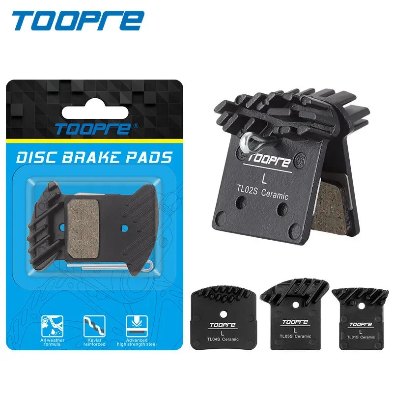 TOOPRE7 MTB Disc Brake Heat Resistant Pads L03A-L05A Ceramic All-Metal with Cooling Fins for Urban Rural Mountain Riding
TOOPRE7 MTB Disc Brake Heat Resistant Pads L03A-L05A Ceramic All-Metal with Cooling Fins for Urban Rural Mountain Riding