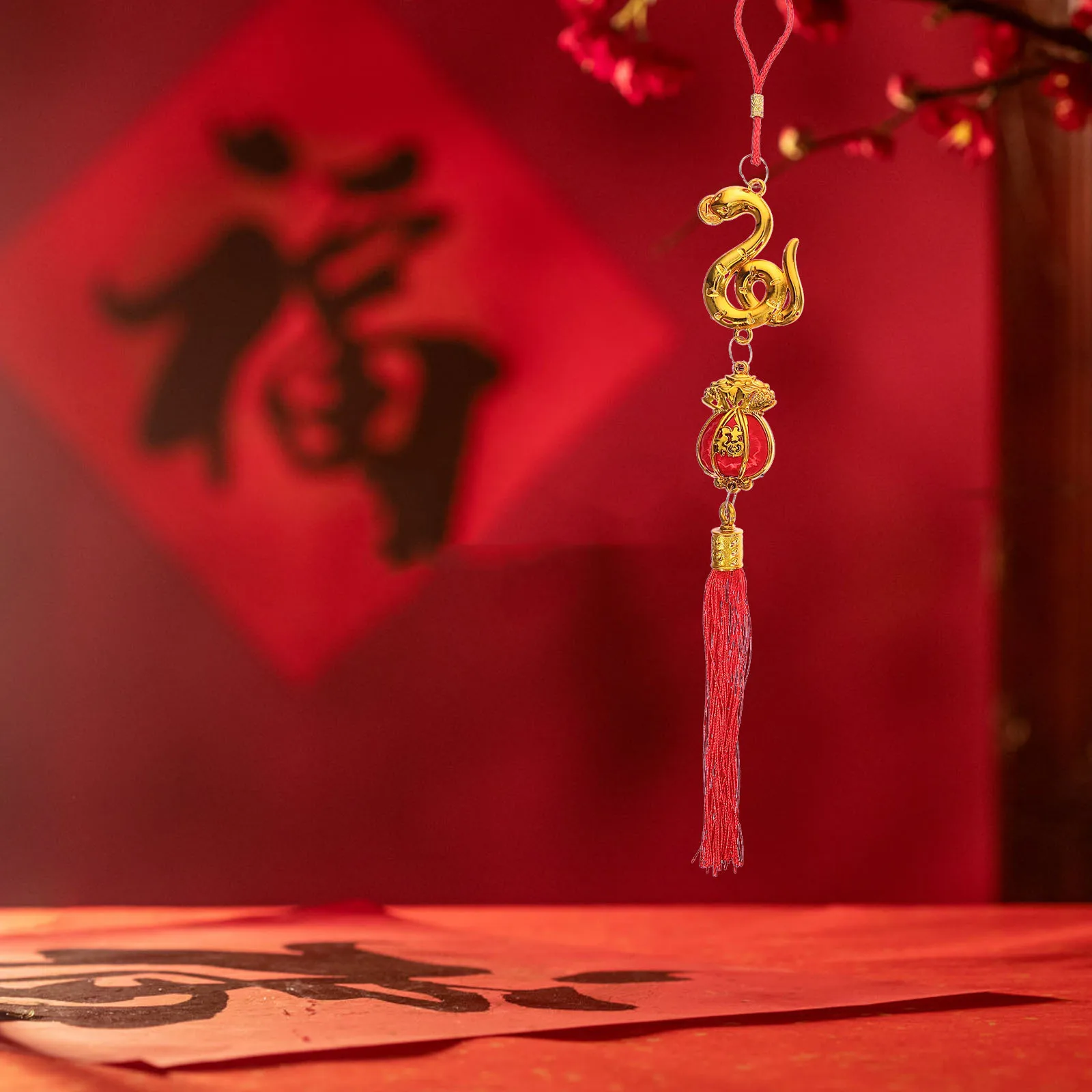 5Pcs 2025 Year of The Snake Prosperity Bonsai Hanging Ornaments Traditional Chinese Knot Lucky Red Lanterns Lunar New Year
5Pcs 2025 Year of The Snake Prosperity Bonsai Hanging Ornaments Traditional Chinese Knot Lucky Red Lanterns Lunar New Year