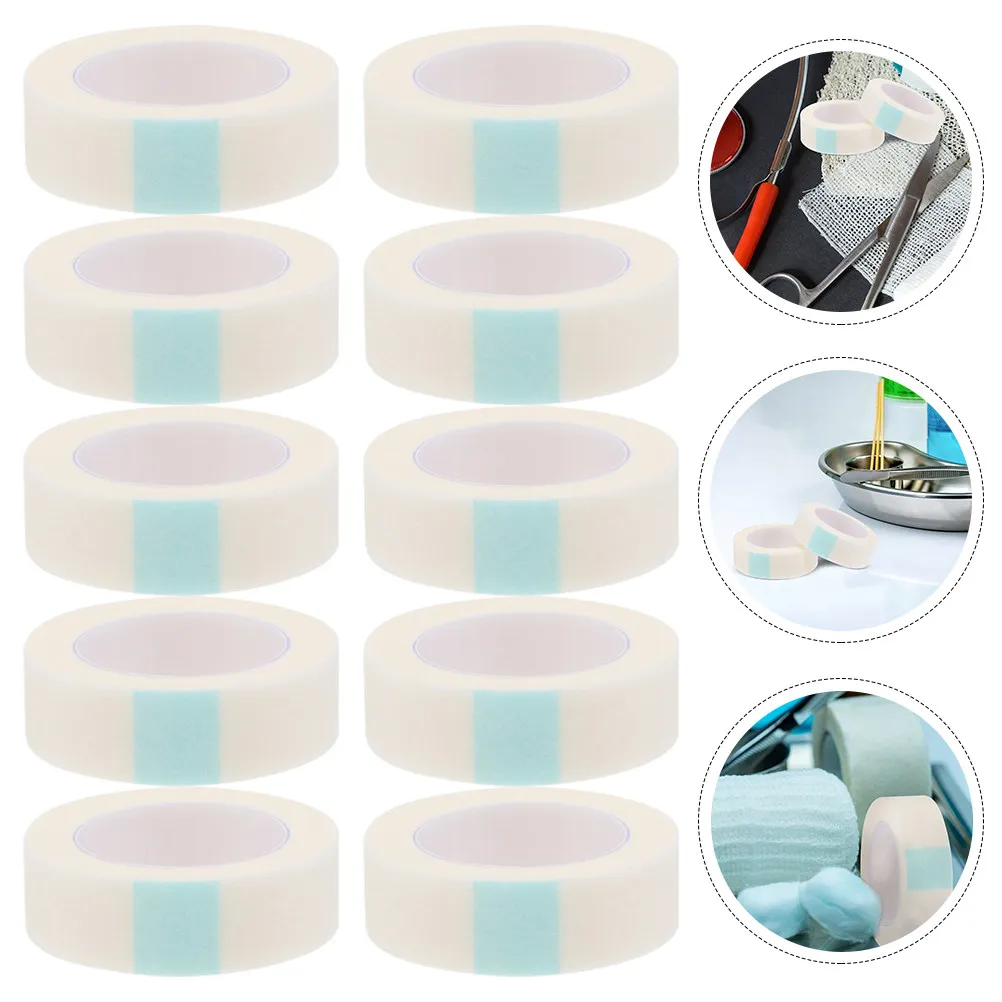 20 Rolls Paper Tape for Sensitive Skin Hypoallergenic Breathable First Aid Tapes Strong Adhesive No Residue Easy Tear
20 Rolls Paper Tape for Sensitive Skin Hypoallergenic Breathable First Aid Tapes Strong Adhesive No Residue Easy Tear