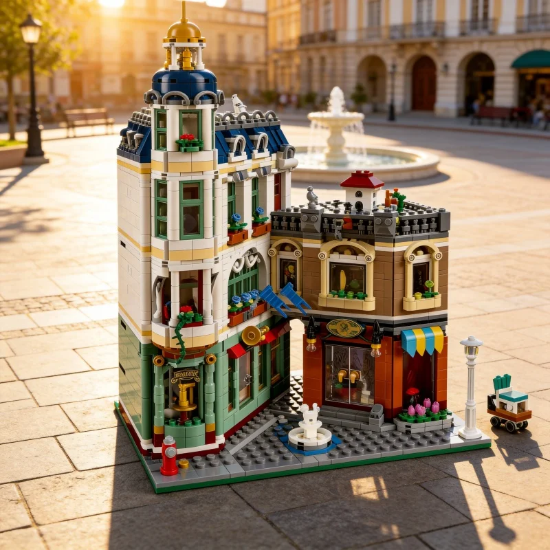 2026 new MOC 3456PCS shopping street corner street alternative building module assembly toy birthday gift
2026 new MOC 3456PCS shopping street corner street alternative building module assembly toy birthday gift