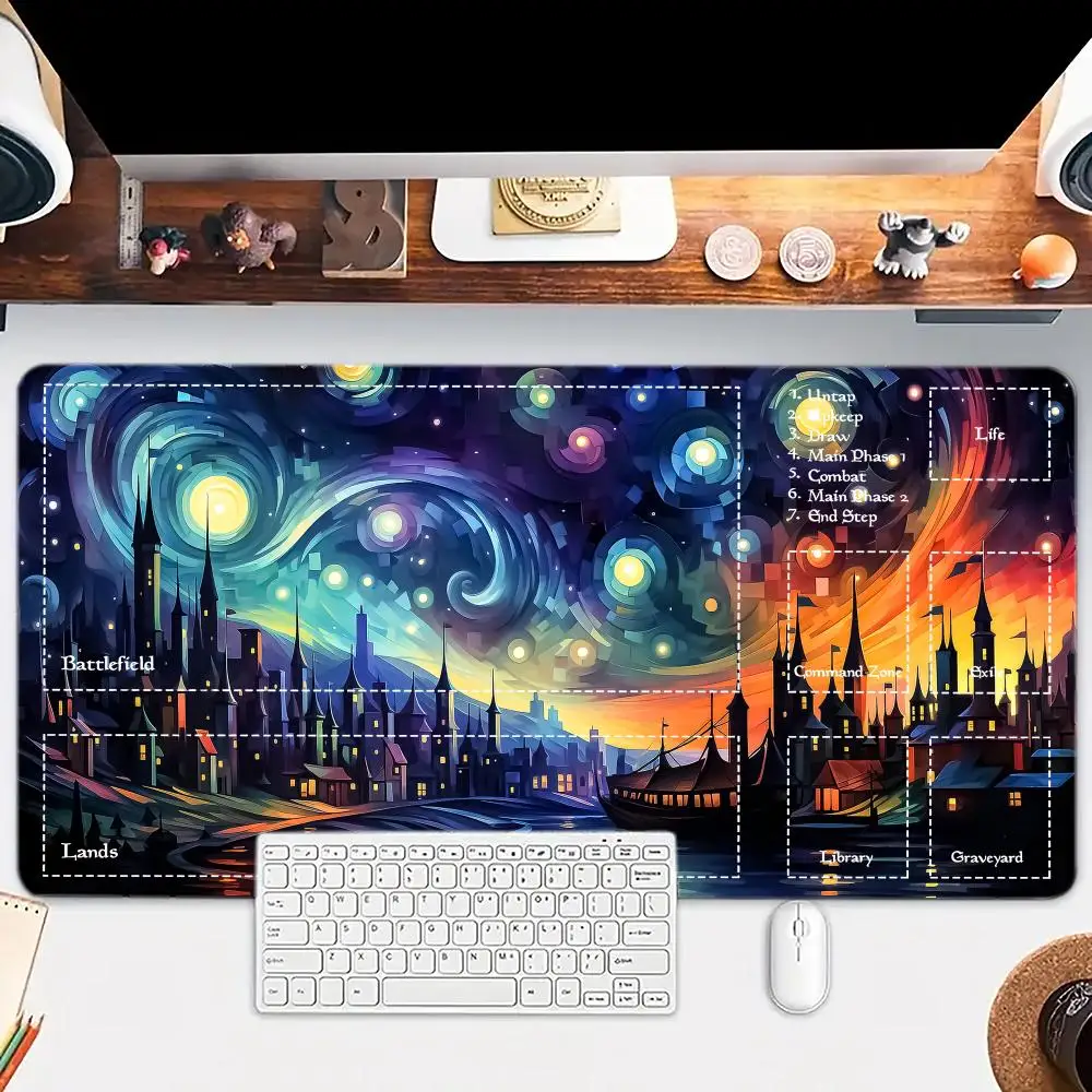 MTG TCG Game Card Trading Pad Mouse Pad Large mouse pad, desk pad, anti slip base, washable for office and home use
MTG TCG Game Card Trading Pad Mouse Pad Large mouse pad, desk pad, anti slip base, washable for office and home use