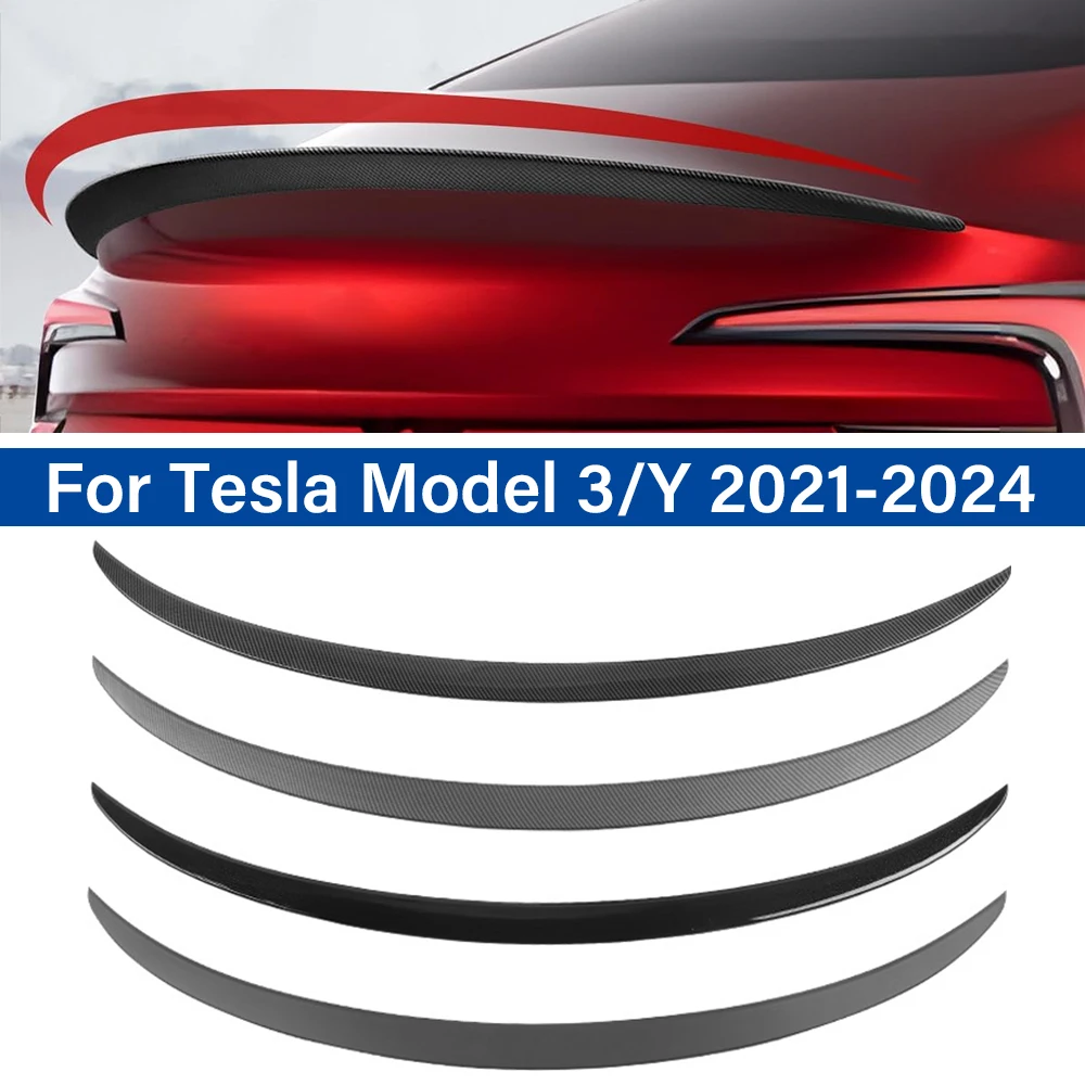 For Tesla Spoiler Model 3/Y 2021-2024 Gloss Black Car Spoiler Rear Spoiler Wings ABS Lip Tail Wing Accessories Carbon Fiber
For Tesla Spoiler Model 3/Y 2021-2024 Gloss Black Car Spoiler Rear Spoiler Wings ABS Lip Tail Wing Accessories Carbon Fiber