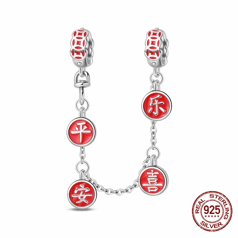 925 Sterling Silver Peace and Joy Pendant Bead Inlaid with Zircon Paired with an Original Bracelet DIY Womens Jewelry Gift
925 Sterling Silver Peace and Joy Pendant Bead Inlaid with Zircon Paired with an Original Bracelet DIY Womens Jewelry Gift