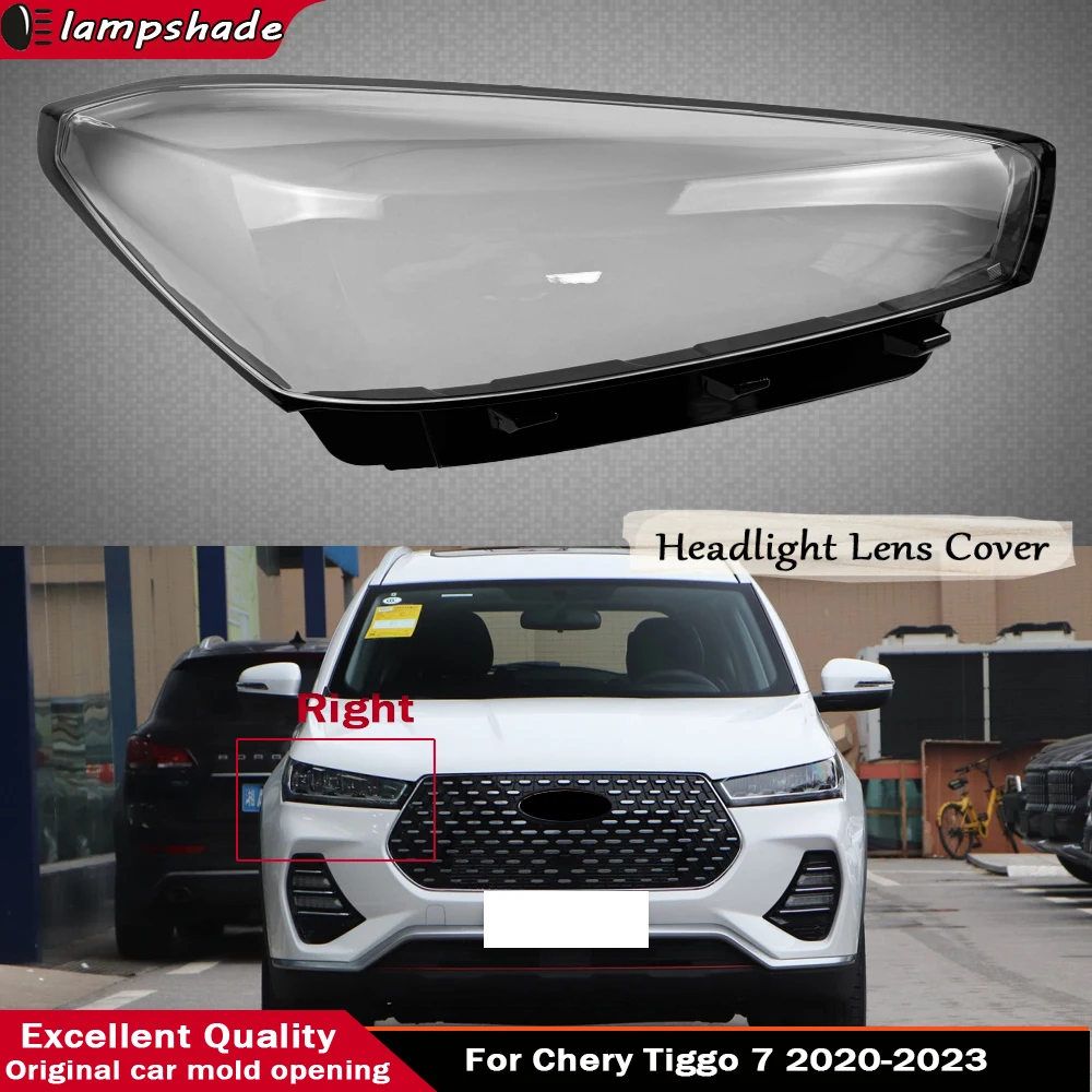 For Chery Tiggo 7 2020 - 2023 Car Headlamps Cover Lens Headlights Shade Transparent Lampshade Plexiglass Shell Replace Housing
For Chery Tiggo 7 2020 - 2023 Car Headlamps Cover Lens Headlights Shade Transparent Lampshade Plexiglass Shell Replace Housing