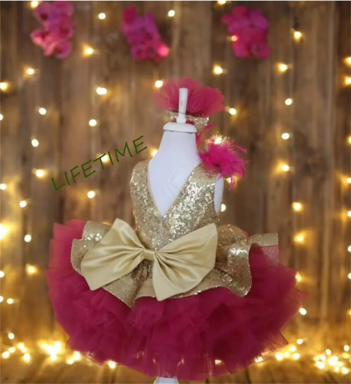 New Baby Girl Dress Black Sequins Pink Tulle Flower Girl Dress Knee Length O Neck Kid Size 12M 24M New Year Photography
New Baby Girl Dress Black Sequins Pink Tulle Flower Girl Dress Knee Length O Neck Kid Size 12M 24M New Year Photography