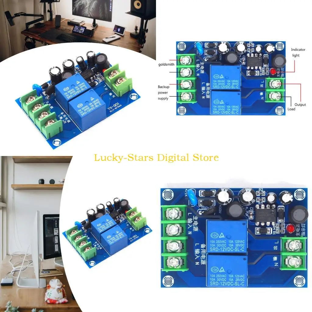 T3EE Two Sources Automatic Power Transfer Switches 10A AC85-240V Reliable Emergency Controller 
T3EE Two Sources Automatic Power Transfer Switches 10A AC85-240V Reliable Emergency Controller