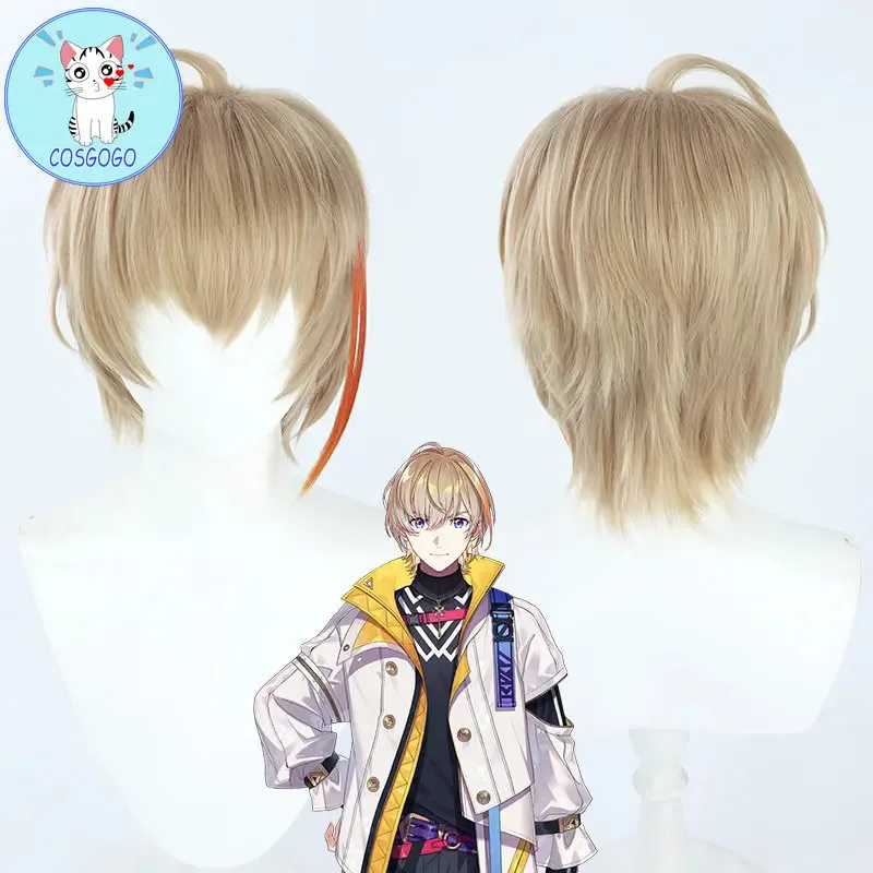 Энин Vtuber Ніджанцзи НАПРАВЛЕНИЕ Fura Kanato/Watarai Hibari/Shikinagi Akira/Seraph Dazzlegarden, парик для косплея, игра в стиле аниме 
Энин Vtuber Ніджанцзи НАПРАВЛЕНИЕ Fura Kanato/Watarai Hibari/Shikinagi Akira/Seraph Dazzlegarden, парик для косплея, игра в стиле аниме