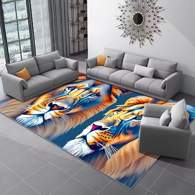 3D Fashion Tiger Carpet for Living Room Large Area Home Decoration Rug Children's Bedroom Lounge Non-slip Mat Machine Washable
3D Fashion Tiger Carpet for Living Room Large Area Home Decoration Rug Children's Bedroom Lounge Non-slip Mat Machine Washable