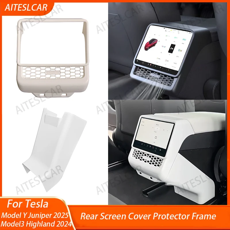Rear Air Outlet Frame For Tesla Model 3+/Model Y Juniper 2025 Rear Screen Cover Back Air Vent Trim Protective Cover Accessories
Rear Air Outlet Frame For Tesla Model 3+/Model Y Juniper 2025 Rear Screen Cover Back Air Vent Trim Protective Cover Accessories