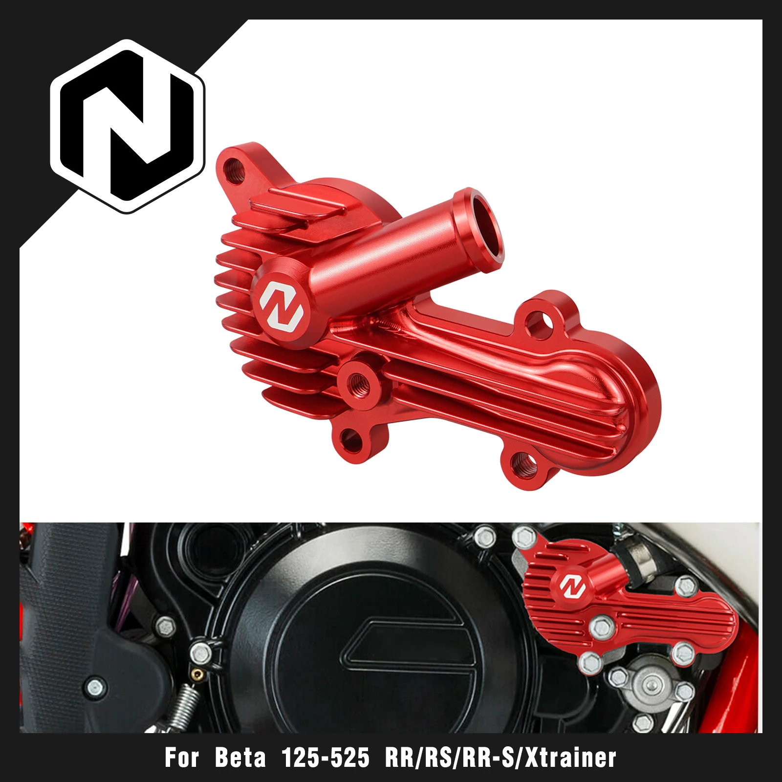 For Beta RR 300 300RR RR 250 2013-2024 Xtrainer 300 2015-2024 Xtrainer 250 2017-2024 NICECNC Aluminum Alloy Water Pump Cover
For Beta RR 300 300RR RR 250 2013-2024 Xtrainer 300 2015-2024 Xtrainer 250 2017-2024 NICECNC Aluminum Alloy Water Pump Cover