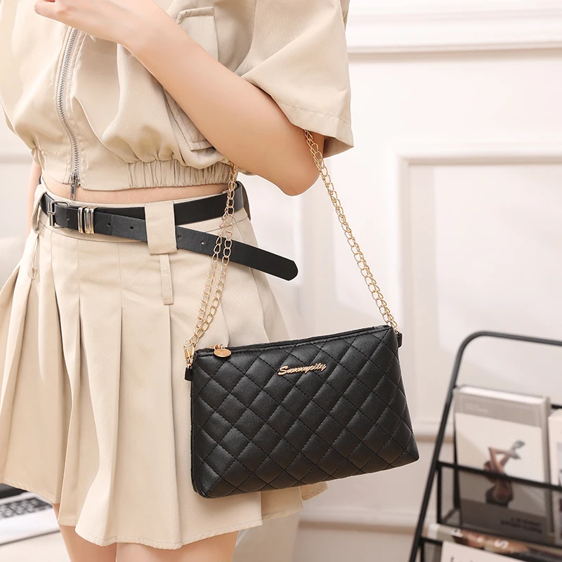 Casual classic small bag 2024new handbags diamond shoulder bag women's cosmetic bag texture welfare bag
Casual classic small bag 2024new handbags diamond shoulder bag women's cosmetic bag texture welfare bag