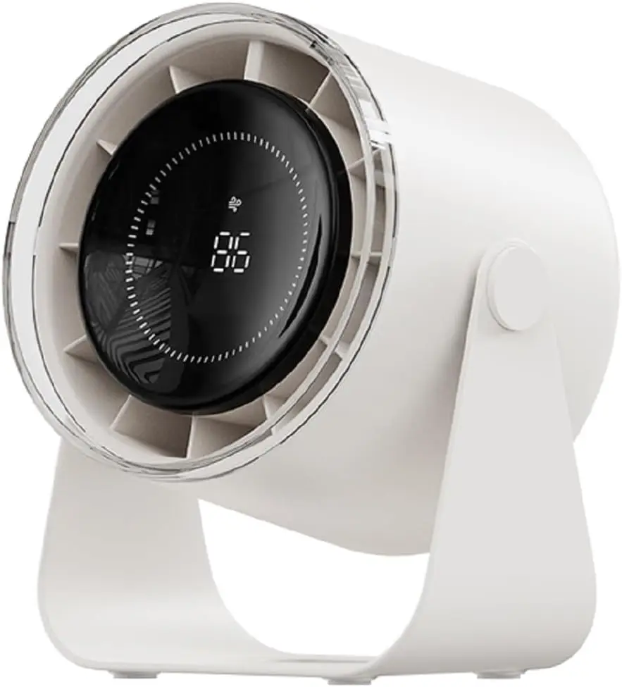 Small Desk Fan, Ultra-Quiet 28dB Desktop Air Circulator with 100 Speeds, Rechargeable Battery, USB Powered Portable for Bedroom
Small Desk Fan, Ultra-Quiet 28dB Desktop Air Circulator with 100 Speeds, Rechargeable Battery, USB Powered Portable for Bedroom