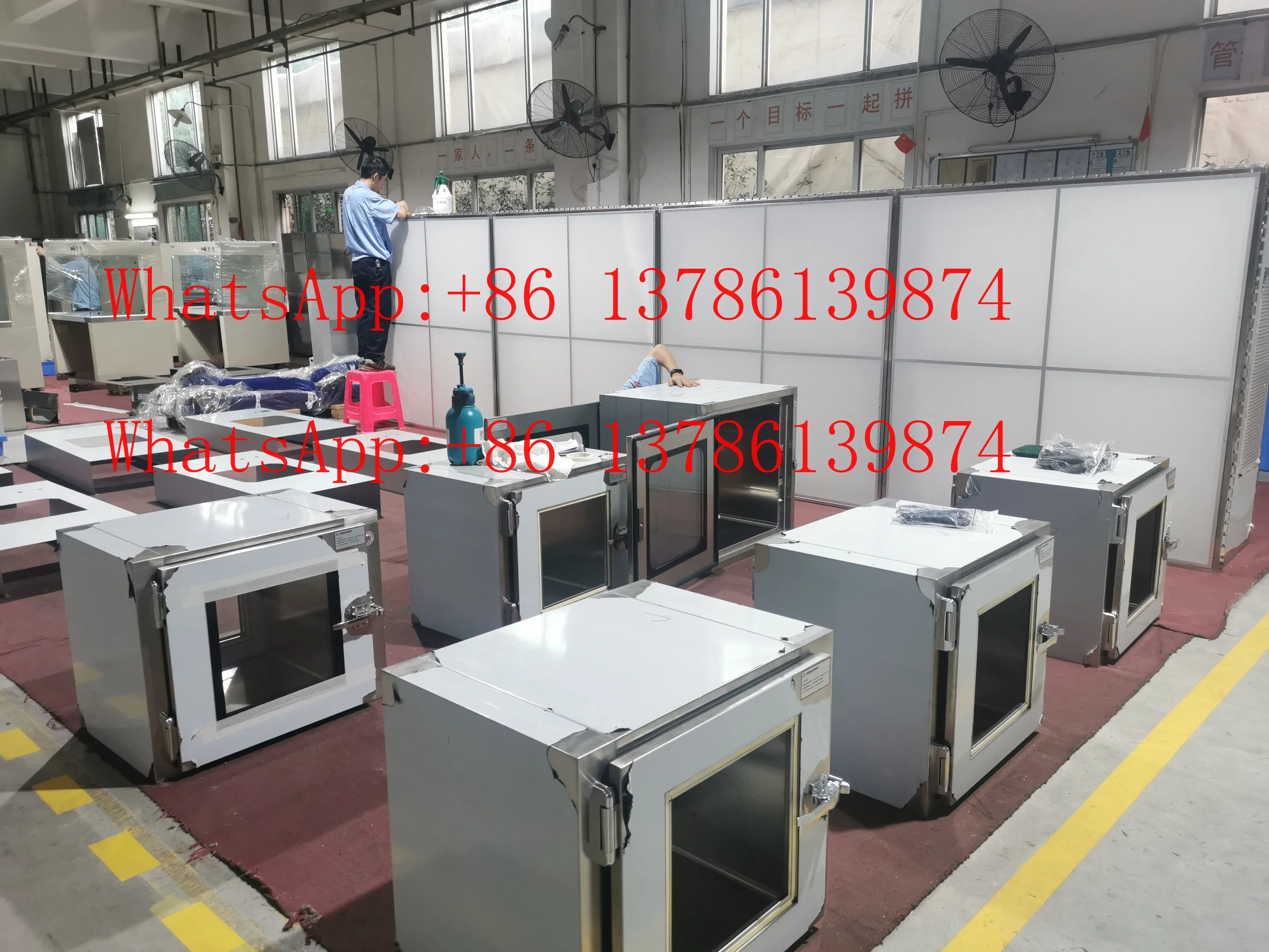 Cleanroom Pass Through Chamber HEPA Filtered Sample Transfer Sterilizer Box
Cleanroom Pass Through Chamber HEPA Filtered Sample Transfer Sterilizer Box