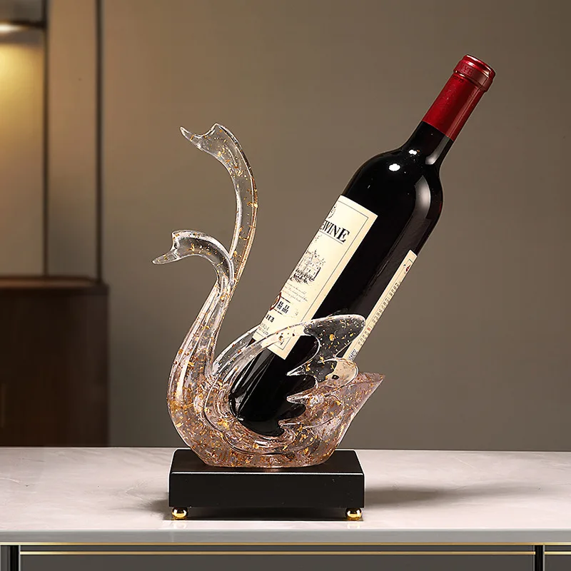 Resin Red Wine Rack Ornament Swan Light Luxury Wine Rack Elegant Wine Cabinet Living Room Dining Table WineTray High-end Feeling
Resin Red Wine Rack Ornament Swan Light Luxury Wine Rack Elegant Wine Cabinet Living Room Dining Table WineTray High-end Feeling