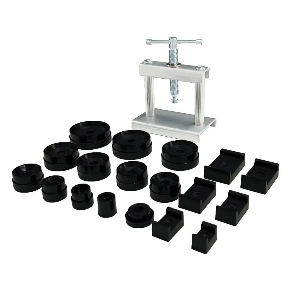 Spiral Watch Press Set Professional Convenient Watch Case Closing Tool Metal Multifunctional Repairing Tool Die Kit Maintenance
Spiral Watch Press Set Professional Convenient Watch Case Closing Tool Metal Multifunctional Repairing Tool Die Kit Maintenance