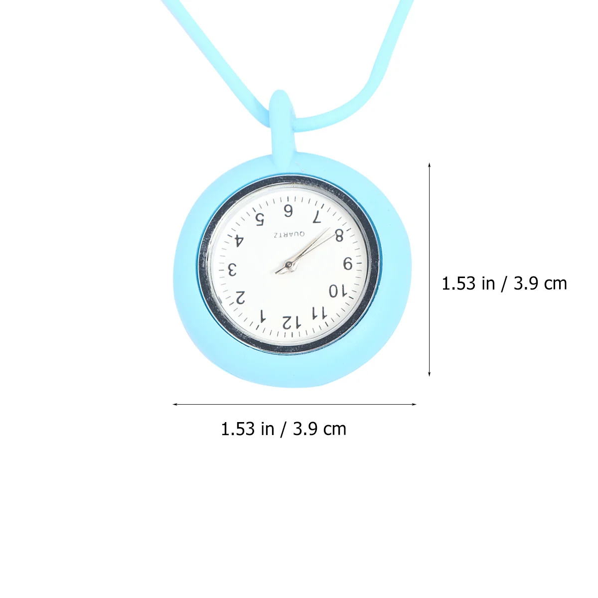 1pc Quartz Pendant Sky-Blue Mini Hanging Nurse Watch For Doctor Medical Staff Work Daily Use Pocket Watch
1pc Quartz Pendant Sky-Blue Mini Hanging Nurse Watch For Doctor Medical Staff Work Daily Use Pocket Watch