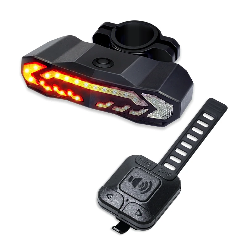 Smart Ride 6-Mode LED Cycle Alarm 1500mAh Rechargeable Bike Rear Lamp Turn Indicator Anti-Theft Horn Alarm Remote Control Strap
Smart Ride 6-Mode LED Cycle Alarm 1500mAh Rechargeable Bike Rear Lamp Turn Indicator Anti-Theft Horn Alarm Remote Control Strap