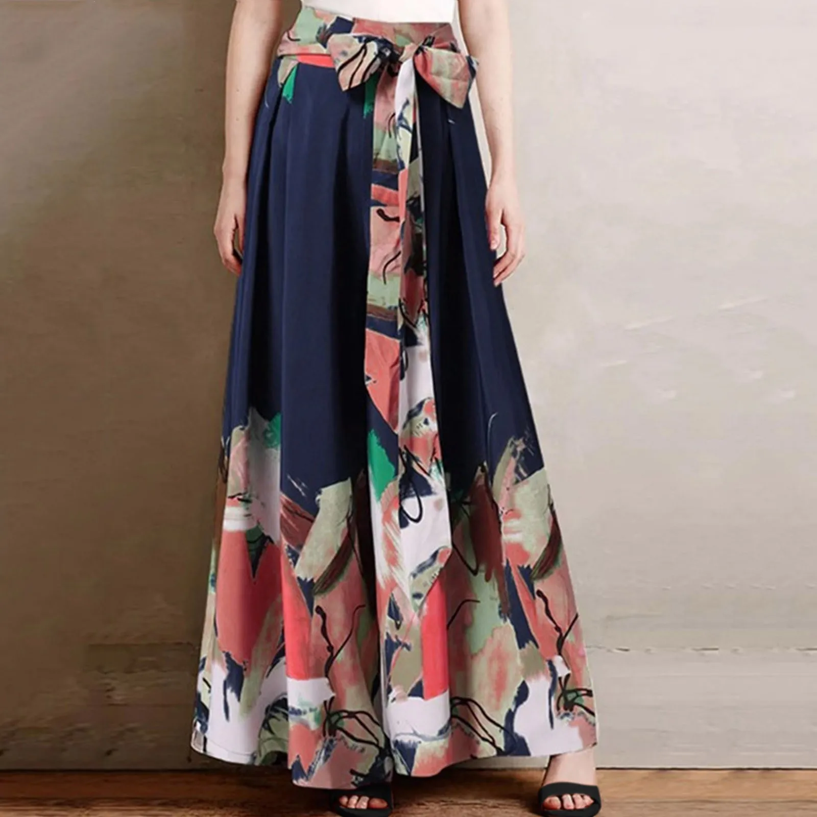 2023 Vintage Ethnic Style Print Wide Leg Pants Summer Autumn Women High Waist Lace Up Loose Trousers Ladies Casual Long Pants
2023 Vintage Ethnic Style Print Wide Leg Pants Summer Autumn Women High Waist Lace Up Loose Trousers Ladies Casual Long Pants