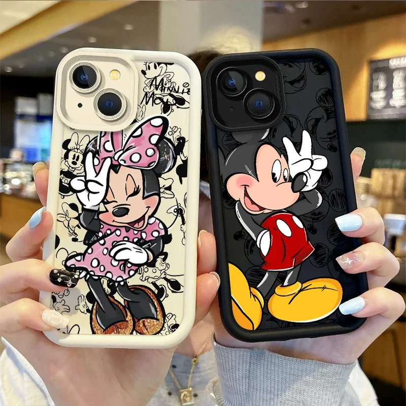 Mickey Minnie Disney Cartoon Phone Case For iPhone 15 14 13 12 11 Pro Max 15 14 8 7 6 Plus 8 7 6 Silicone Non-Slip Phone Cover
Mickey Minnie Disney Cartoon Phone Case For iPhone 15 14 13 12 11 Pro Max 15 14 8 7 6 Plus 8 7 6 Silicone Non-Slip Phone Cover