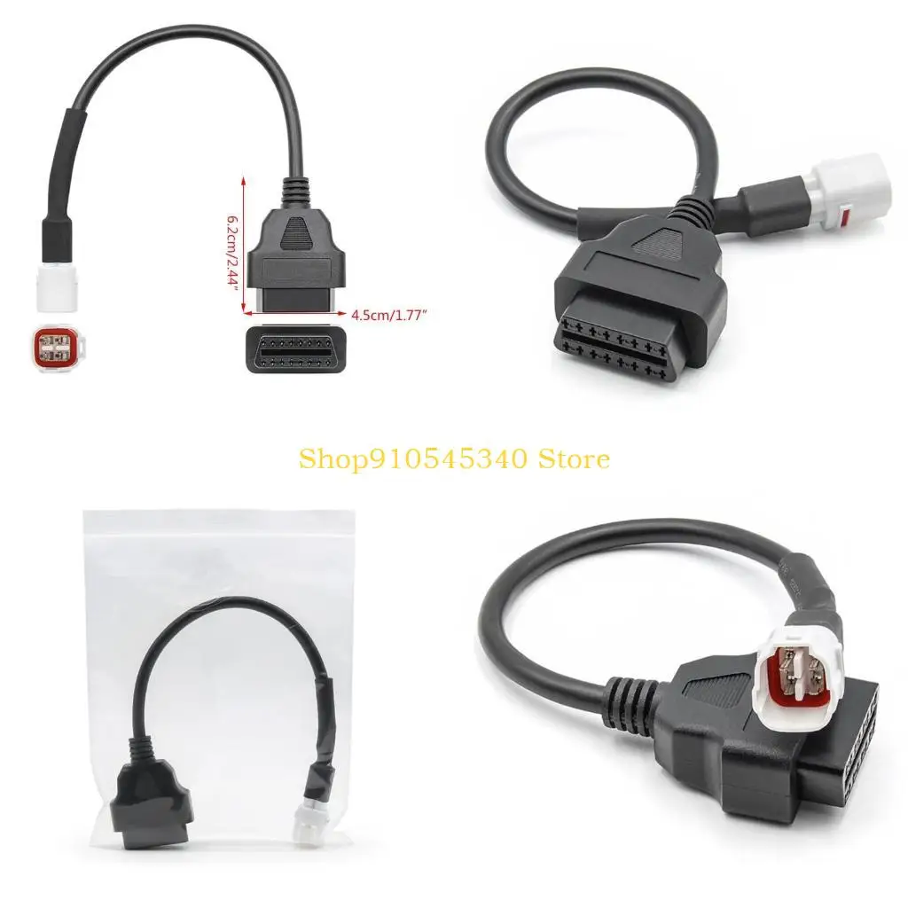 U2JA 4 Pin OBD Connector for Motorcycle Extension Adapter Cable USB
U2JA 4 Pin OBD Connector for Motorcycle Extension Adapter Cable USB