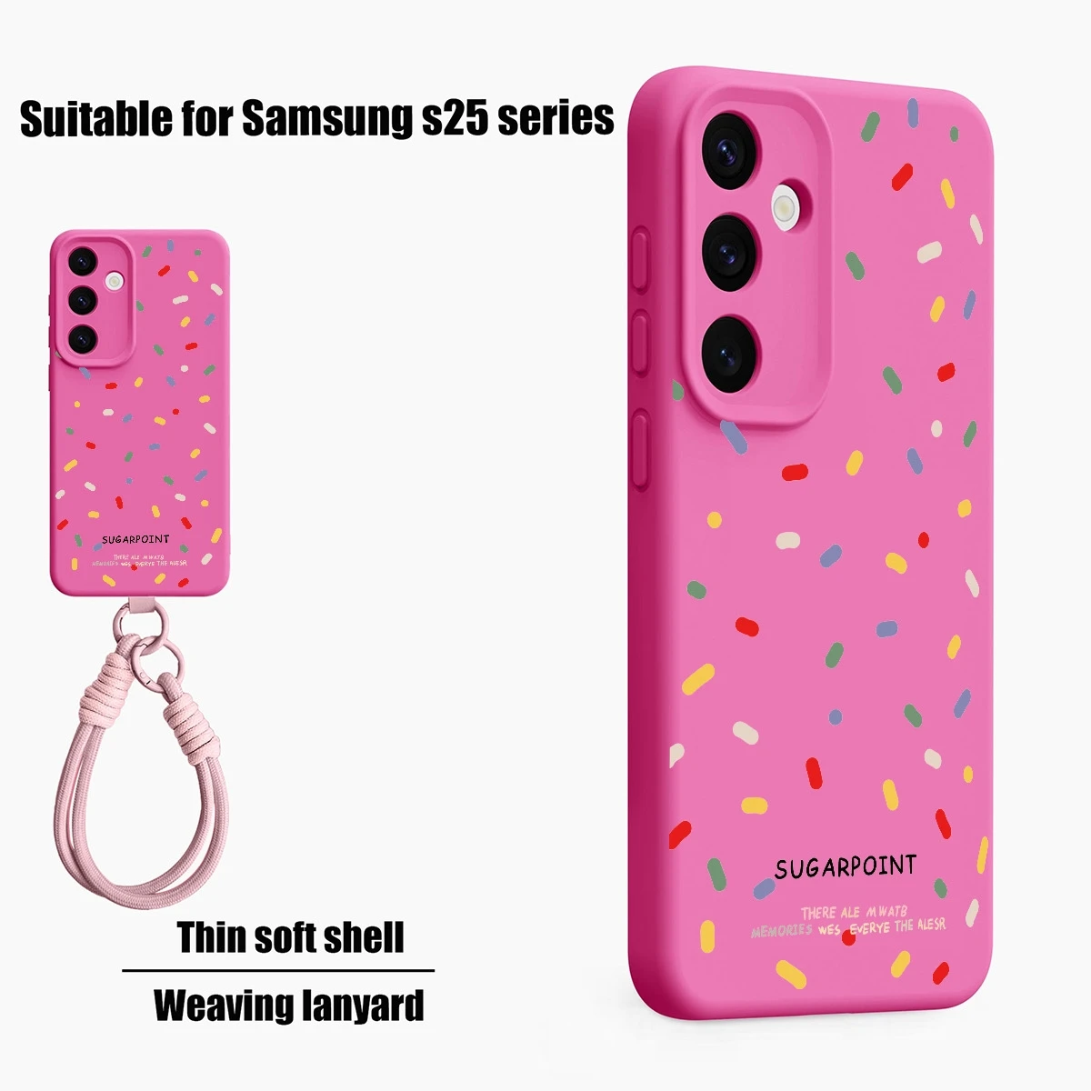 Усовершенствованное ощущение руки со шнурком, совместимым с функцией магнитного всасывания, подходящим для чехла для телефона Samsung Galaxy S26Ultra/S25/S24/S23
Усовершенствованное ощущение руки со шнурком, совместимым с функцией магнитного всасывания, подходящим для чехла для телефона Samsung Galaxy S26Ultra/S25/S24/S23