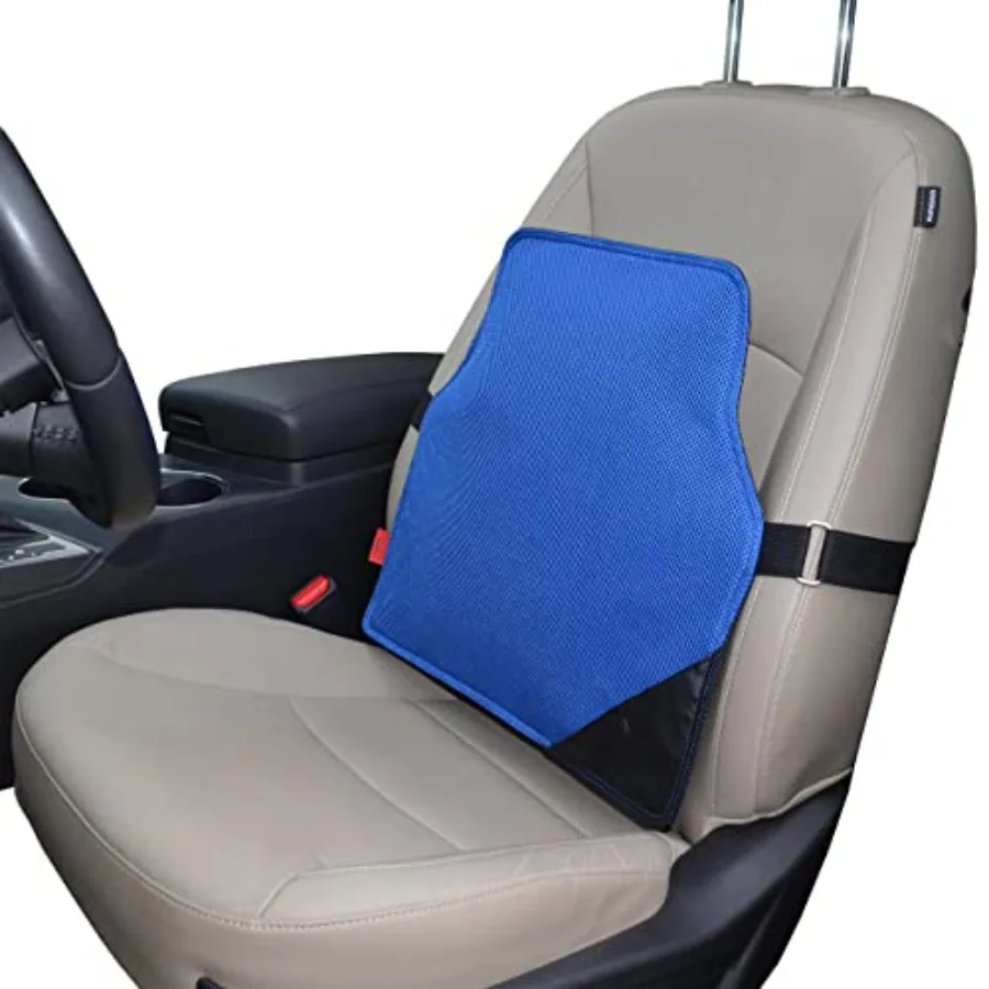 JazzRX 3-in-1 Back Support Office Chair Cushion for Immediate Pain Relief Air-Cell Technology Orthopedic Lumbar Pillow for Car
JazzRX 3-in-1 Back Support Office Chair Cushion for Immediate Pain Relief Air-Cell Technology Orthopedic Lumbar Pillow for Car