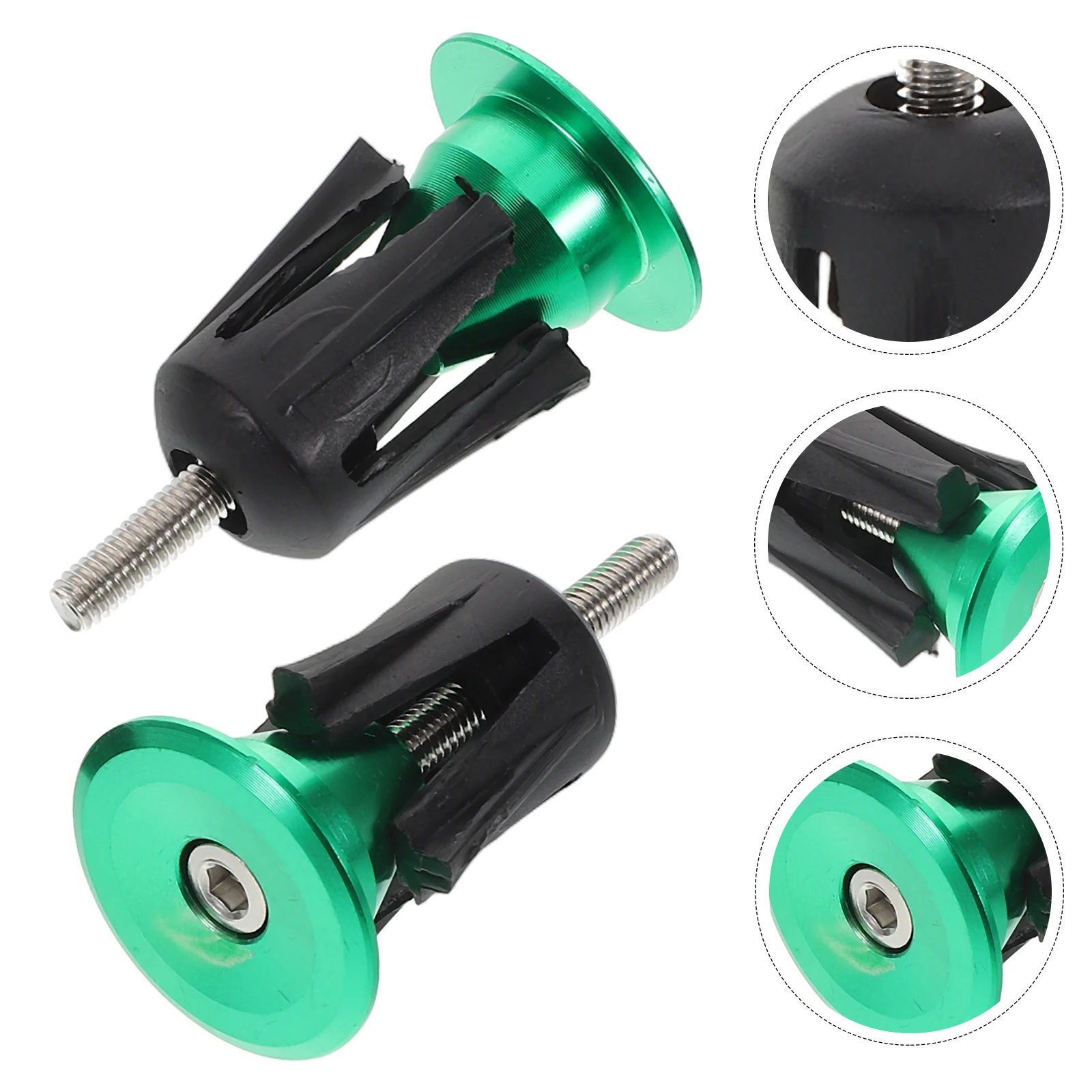1 Pair Aluminum Alloy Bike Handlebar Plugs Antislip Wear Resistant Universal Replacement For Mountain Road Cycling Bar End Caps
1 Pair Aluminum Alloy Bike Handlebar Plugs Antislip Wear Resistant Universal Replacement For Mountain Road Cycling Bar End Caps