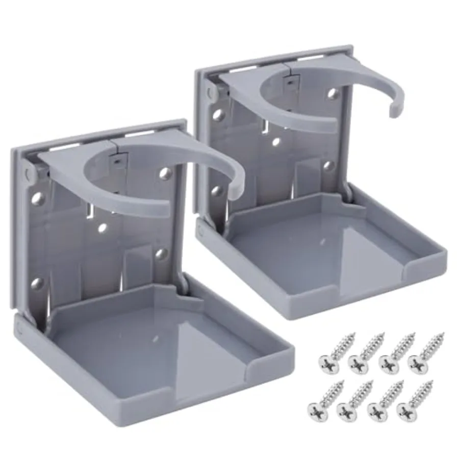 2 шт. регулируемых складных держателей для стаканов и бутылок, подходят для большинства размеров кружек и бутылок, с винтами и лентами для крепления в автомобиле.
2 шт. регулируемых складных держателей для стаканов и бутылок, подходят для большинства размеров кружек и бутылок, с винтами и лентами для крепления в автомобиле.