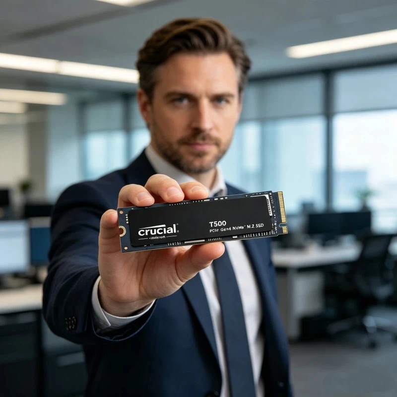 T500 1TB Gen4 NVMe M.2 SSD 7300MB/s Gaming Internal Solid State Drive for PS5 Laptop PC CT1000T500SSD8 OEM Original Crucial
T500 1TB Gen4 NVMe M.2 SSD 7300MB/s Gaming Internal Solid State Drive for PS5 Laptop PC CT1000T500SSD8 OEM Original Crucial