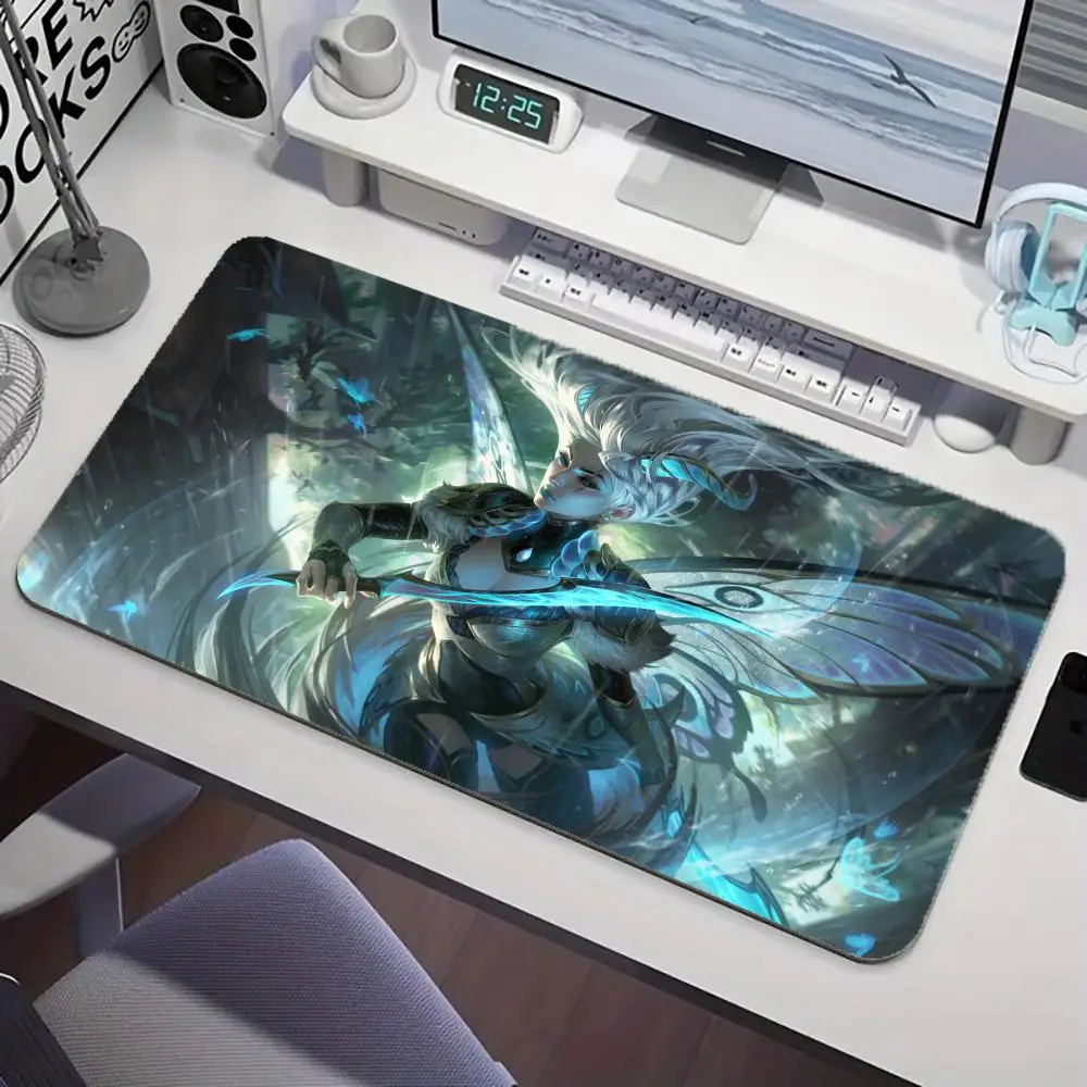 League of Legends Anime Girl Mouse Pad Large Rubber Anti-slip Desk Accessories Mousepad for Office&Gamer Keyboard Mats Decor Mat
League of Legends Anime Girl Mouse Pad Large Rubber Anti-slip Desk Accessories Mousepad for Office&Gamer Keyboard Mats Decor Mat