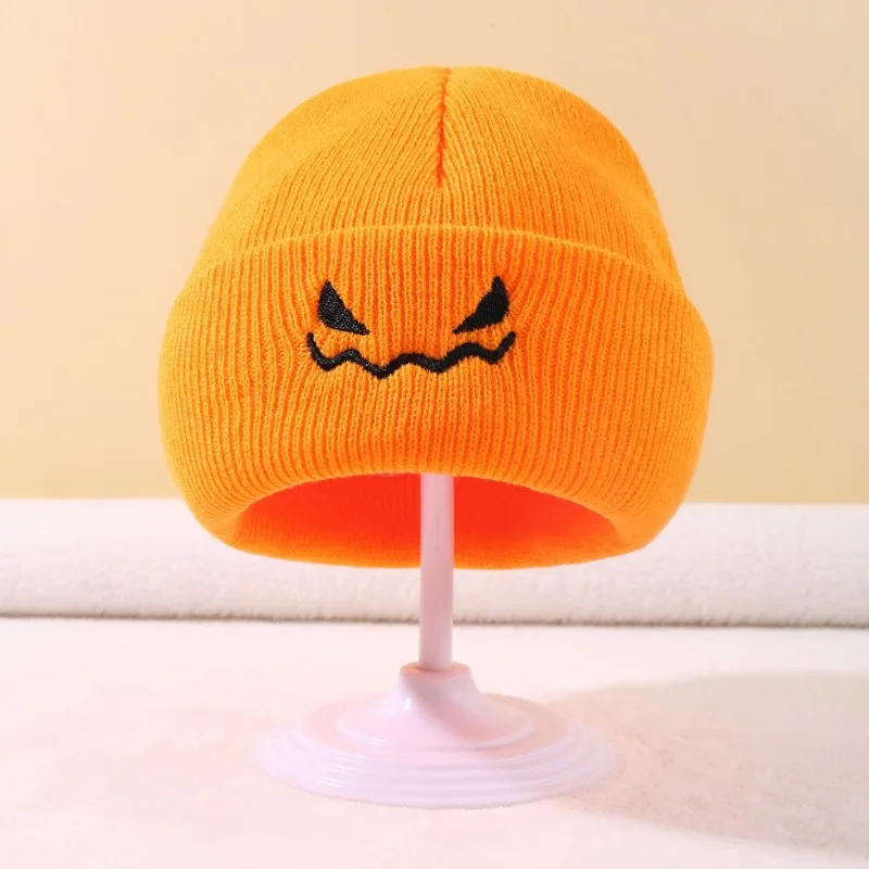 Halloween Gift Knitted Hat with Pumpkin Lamp Embroidery Cartoon Beanie for Babies 6-12 Months 1-2 Years Soft Warm Wool Hat
Halloween Gift Knitted Hat with Pumpkin Lamp Embroidery Cartoon Beanie for Babies 6-12 Months 1-2 Years Soft Warm Wool Hat