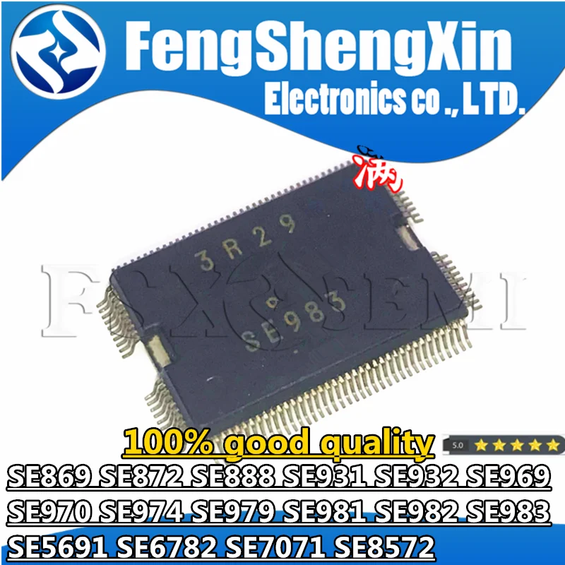 1pcs SE869 SE872 SE888 SE931 SE932 SE969 SE970 SE974 SE979 SE981 SE982 SE983 SE5691 SE6782 SE7071 SE8572 QFP Chips
1pcs SE869 SE872 SE888 SE931 SE932 SE969 SE970 SE974 SE979 SE981 SE982 SE983 SE5691 SE6782 SE7071 SE8572 QFP Chips