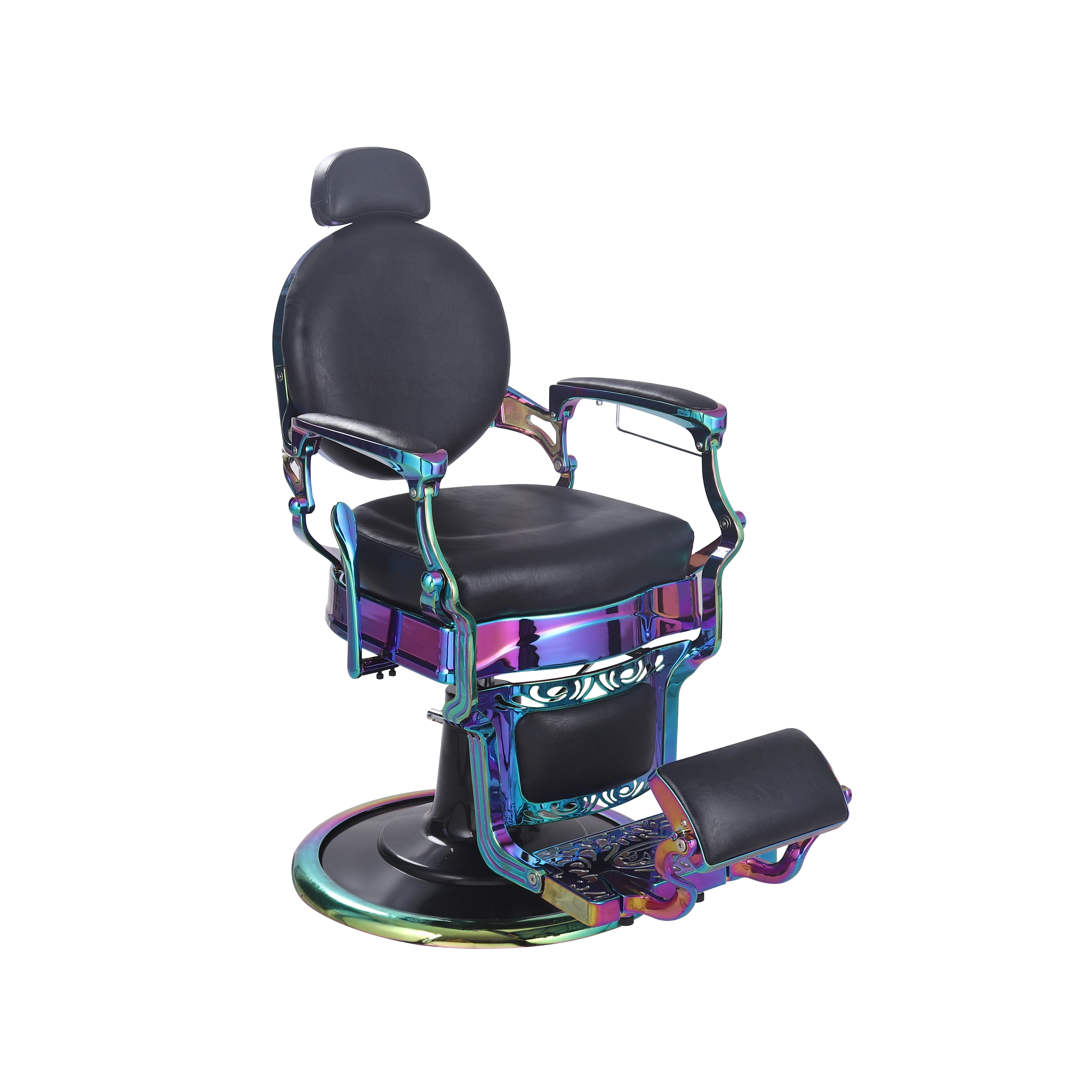 New Popular Rotating Professional Premium Classic Black Cool Classic Leather Barber Chair
New Popular Rotating Professional Premium Classic Black Cool Classic Leather Barber Chair