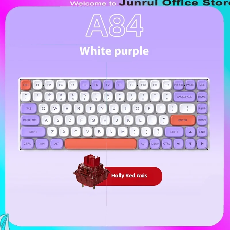 Dareu A84 Glacier Blue 2.4g Wireless Bluetooth Wired Customized Ttc Hot Swappable Axis Gaming Mechanical Gaming Keyboard
Dareu A84 Glacier Blue 2.4g Wireless Bluetooth Wired Customized Ttc Hot Swappable Axis Gaming Mechanical Gaming Keyboard