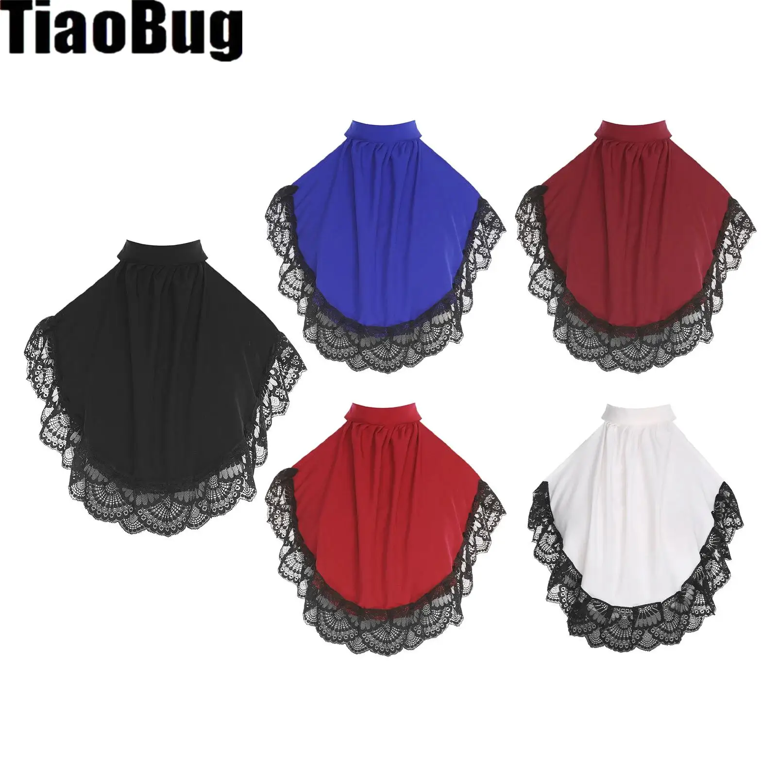 Retro Lace Fake Collar Detachable Patchwork Hook And Loop Fastener Costume Accessory for Women
Retro Lace Fake Collar Detachable Patchwork Hook And Loop Fastener Costume Accessory for Women