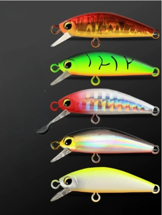 Fishing Lure Ultralight Rattling Sinking Minnow Hard Bait Freshwater for Bass Trout Perch Bluegill Mackerel
Fishing Lure Ultralight Rattling Sinking Minnow Hard Bait Freshwater for Bass Trout Perch Bluegill Mackerel
