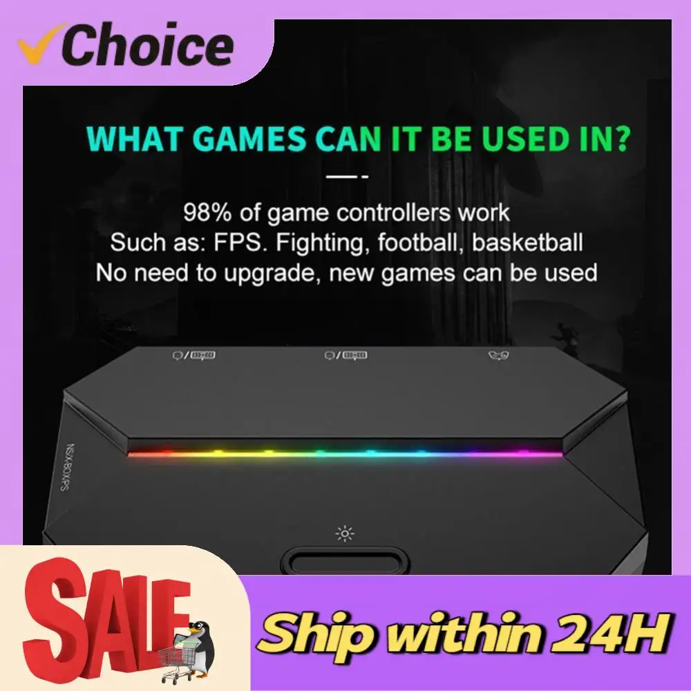 G6L Gaming Keyboard Mouse Converter Portable Wired Mobile Controller Adapter
G6L Gaming Keyboard Mouse Converter Portable Wired Mobile Controller Adapter
