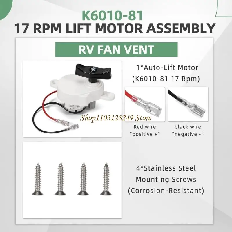 N5KD Automatic Roof Vent Lift Unit 17 Speed Fits Popular B Series Models
N5KD Automatic Roof Vent Lift Unit 17 Speed Fits Popular B Series Models