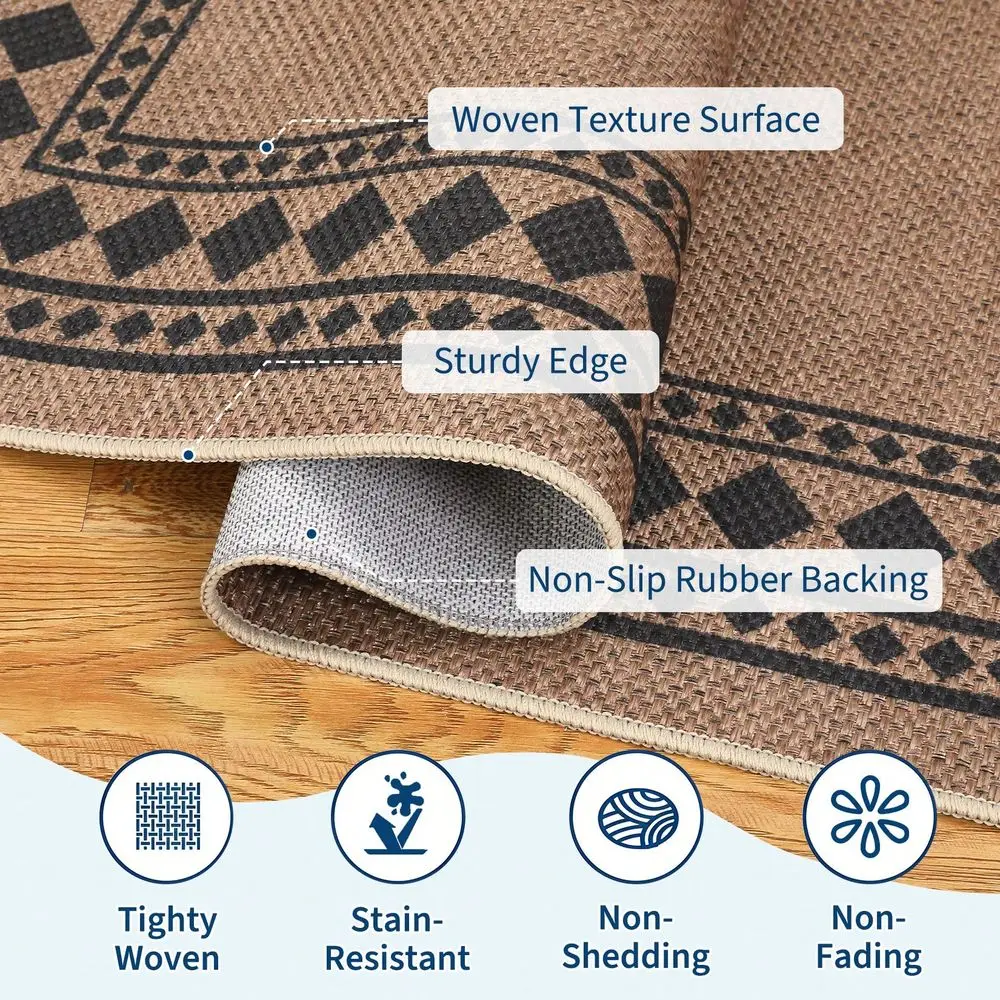 Easy Jute Argyle Area Rug Washable Rug For Living Room Bedroom Bordered Indoor Outdoor Geometric Checked Soft Stain Resistant C
Easy Jute Argyle Area Rug Washable Rug For Living Room Bedroom Bordered Indoor Outdoor Geometric Checked Soft Stain Resistant C