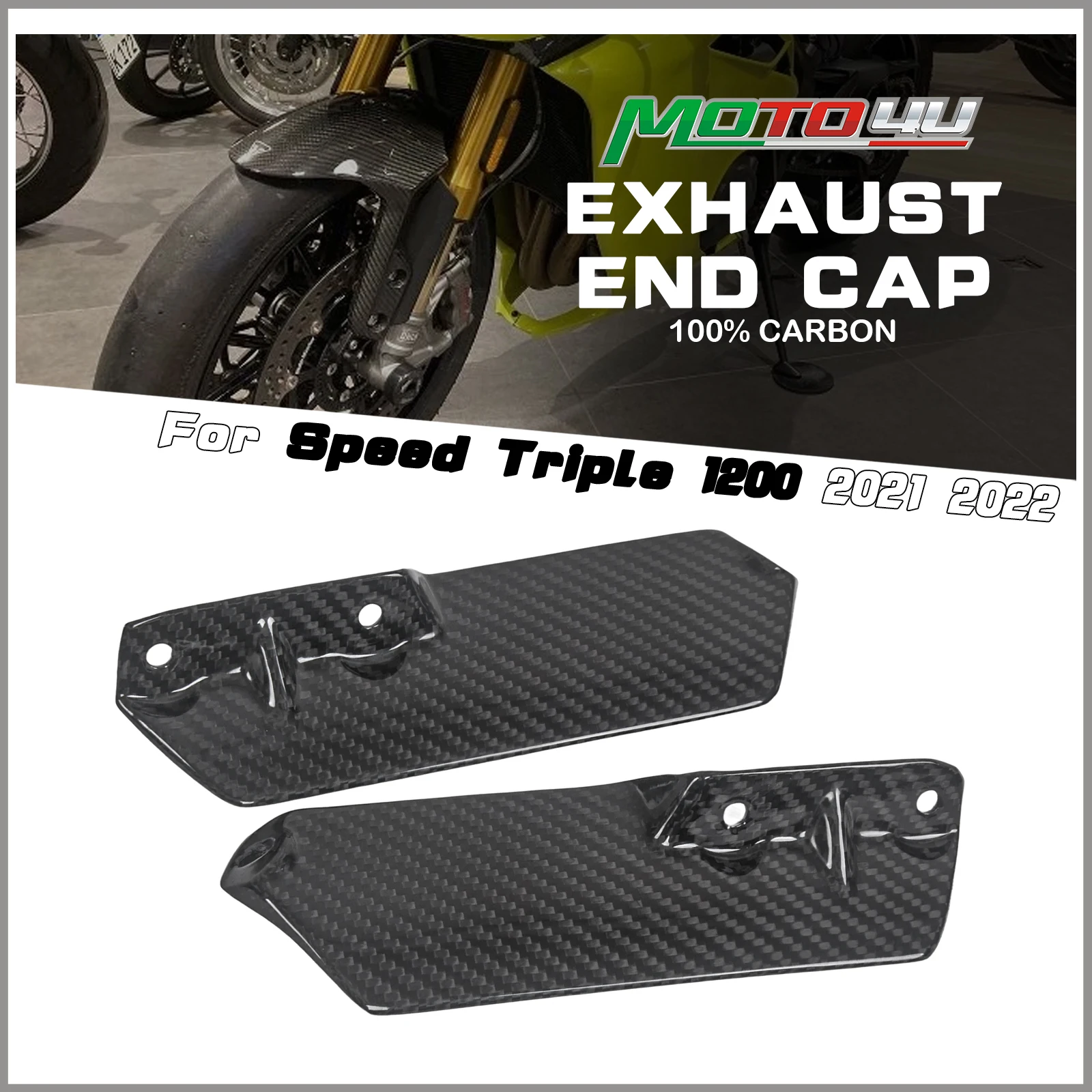 For Triumph Speed Triple 1200 2021 100% Carbon Fiber Fork Protectors Guard Motorcycle Fairing Cover
For Triumph Speed Triple 1200 2021 100% Carbon Fiber Fork Protectors Guard Motorcycle Fairing Cover