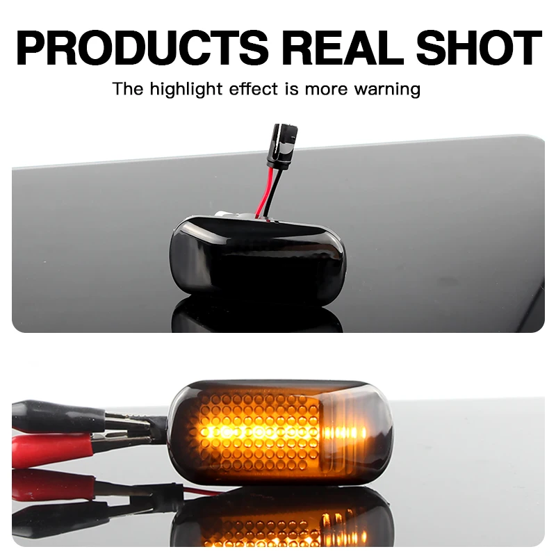2× for Honda Accord Civic City CR-V Fit/Jazz for Acura Integra Type-R DC2 RSX DC5 -LED Dynamic Side Marker Light Car Turn Signal
2× for Honda Accord Civic City CR-V Fit/Jazz for Acura Integra Type-R DC2 RSX DC5 -LED Dynamic Side Marker Light Car Turn Signal